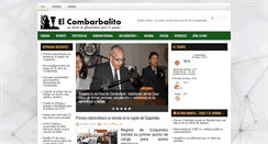 Desktop Screenshot of diarioelcombarbalito.cl