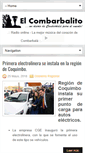 Mobile Screenshot of diarioelcombarbalito.cl